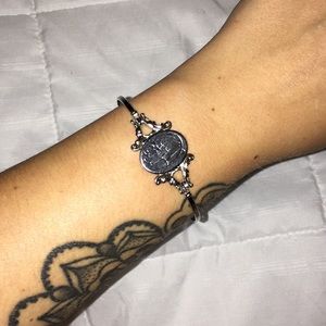Locket bracelet.